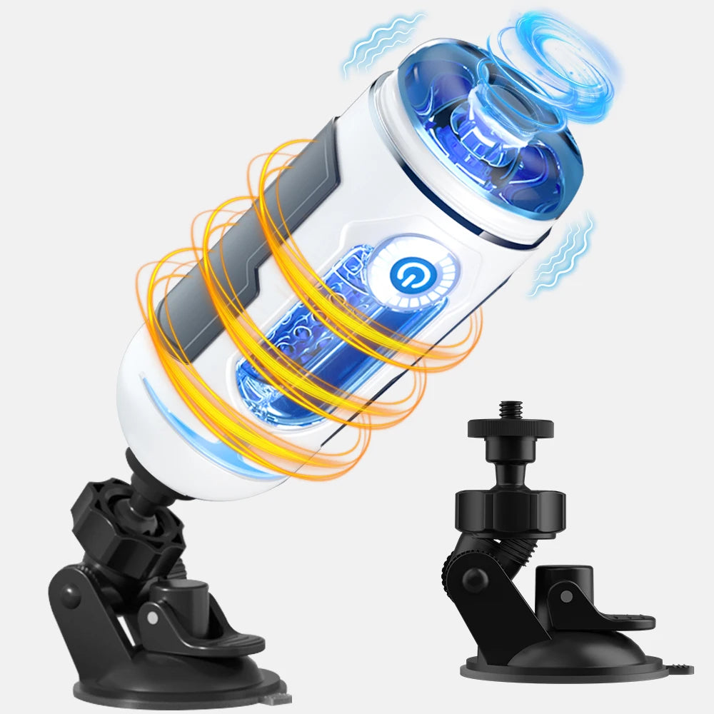 Vacuum Male Electric Masturbator Cup  Penis Machine Silicone Real Vaginal Multiple Modes Strong Vibration Adult Toys for Men