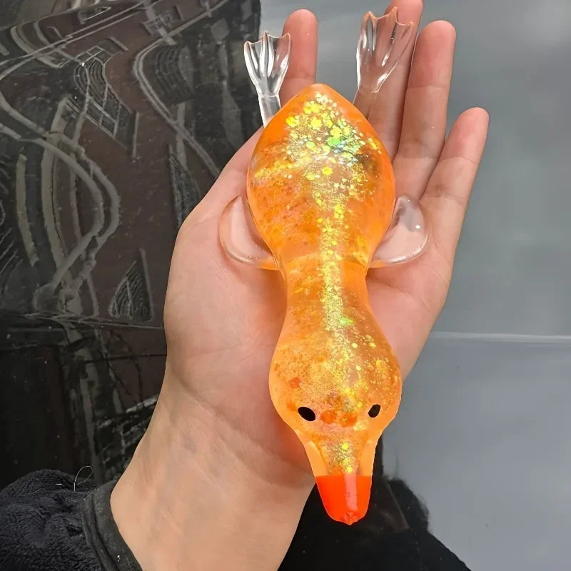 Squishy Antistress Duck Fidgets Toys Cute Goose Animals Vent Toys for Kids Adults Decompression Stretch Toys Friends Best Gift
