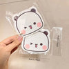 Cute Panda Bubu Dudu Carpenter's Cotton Sponge Wipe Kawaii Cartoon Anime Household Towel for Dishwashing, Cleaning Sponge Brush