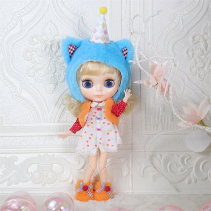 ICY DBS Blyth doll White Skin Glossy face Matte face Joint body with hand set A&B 1/6 bjd suitable diy makeup Special price