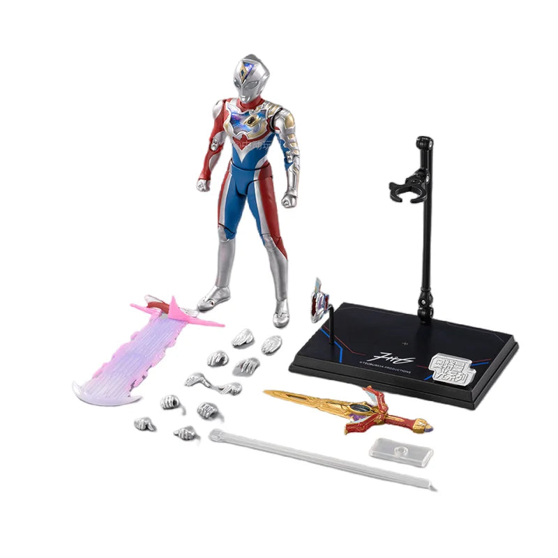 ZD Toys Ultraman Tiga Action Figure Joint Movable Agul Geed Trigger Ace Seven Jack Ultraman Adult Collection Figure Gift