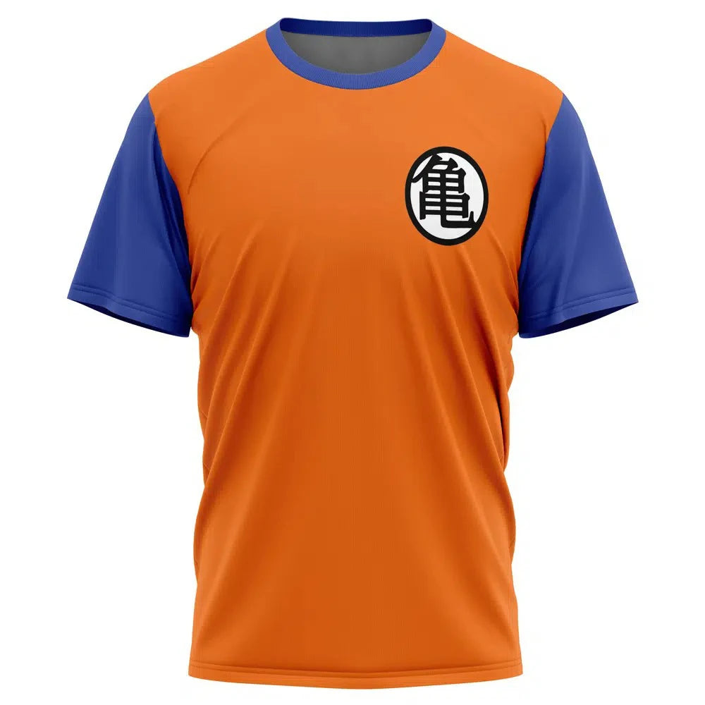 Bandai *Dragon Ball Z* Goku Gi Turtle" (Kame) Emblem 3D Quick-Dry T-Shirt – Kids' Adult Sizes Anime Summer Sports Tee Streetwear