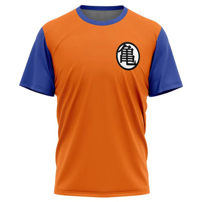 Bandai *Dragon Ball Z* Goku Gi Turtle" (Kame) Emblem 3D Quick-Dry T-Shirt – Kids' Adult Sizes Anime Summer Sports Tee Streetwear