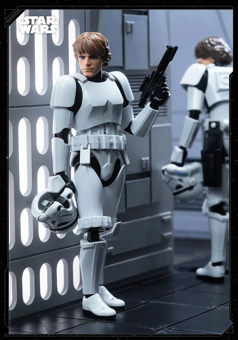 Blokees Star Wars Action Figure Darth Vader Dark Trooper Stormtrooper Anime Collection Toys Model For Children Gift