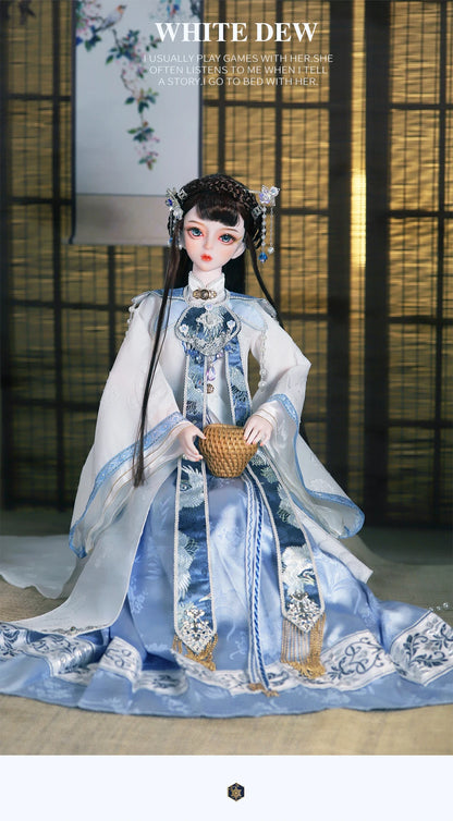DBS 1/3 BJD toy Dream Fairy Season Series mechanical joint Body hand-painted makeup high quality 60cm collection doll sd
