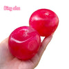 Green Apple Slushie Stress Ball Squishy Toy Crunchy Moldable Non-Bounce Sensory Fidget Toy Medium Grip Strength Training Gift