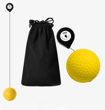 PGM Golf Head Training Ball Stability Improves Hitting Accuracy and Prevents Lateral Movement. Beginner's Trainer JZQ041