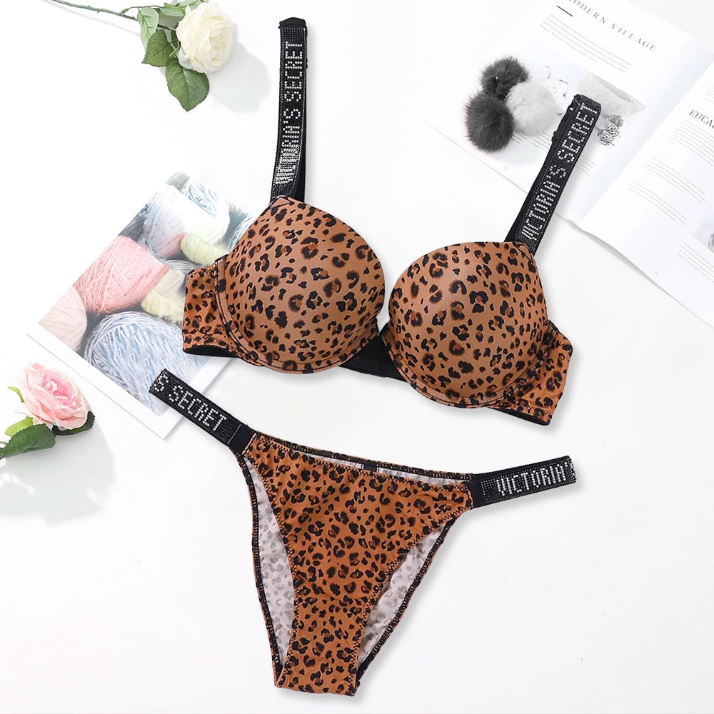 Women's Seamless Underwire Bra & Panty Set