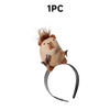 Cartoon Funny Capybara Hair Hoop Headband Summer Women's Cute Face Wash Headband Funny Plush Hair Band Hair Accessories