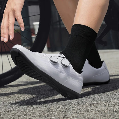 Men Cycling Shoes Bike Professional Flat Dirt Fashion Biking Sport Speed Bicycle Cleats Racing Sneakers Rubber MTB Road Unisex