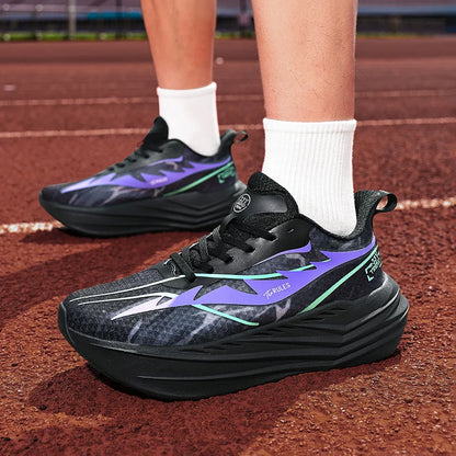 Men's Running Shoes Breathable Couple Trainer Race Luxury shoes Sneakers Mesh Outdoor Non-Slip Jogging Cushioning Off-road Shoes