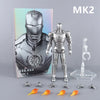 ZD Iron Man Figure Legends Iron Man Mk41 Mk47 Tank MK24 Iron Patriot 2.0 MK35 Red Snapper 1/10 Scale Iron Man Collections Gift