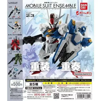 Bandai Genuine GUNDAM MSE MOBILE SUIT ENSEMBLE GASHAPON Anime Action Figure Assembly Collection Model Gift Toys Hobbies