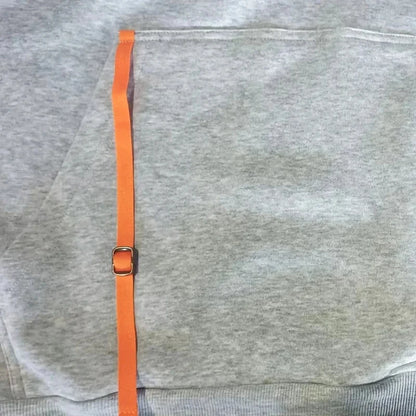 New men's hooded sweatshirt for autumn and winter 2025, fashionable outdoor jogging and fitness loose men's pullover sweatshirt