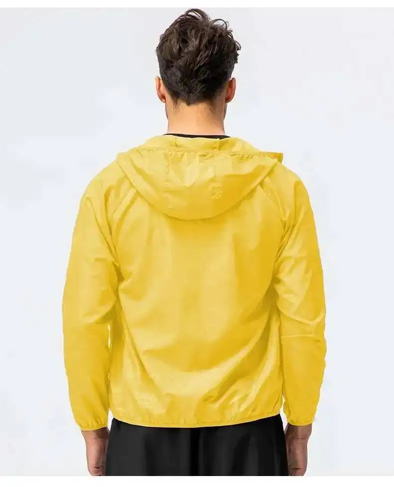 Fishing Rain Wind Breaker Coat For Men Women Waterproof Jacket Hiking Climbing Clothes Sun Protection Quick Dry Rain Coat