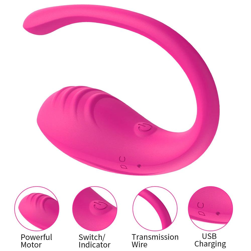 Dual Motors APP Remote Control Vibrator Dildo For Women Wireless Bluetooth G Spot Anal Vibratoring Female Clit Vibrating Panties