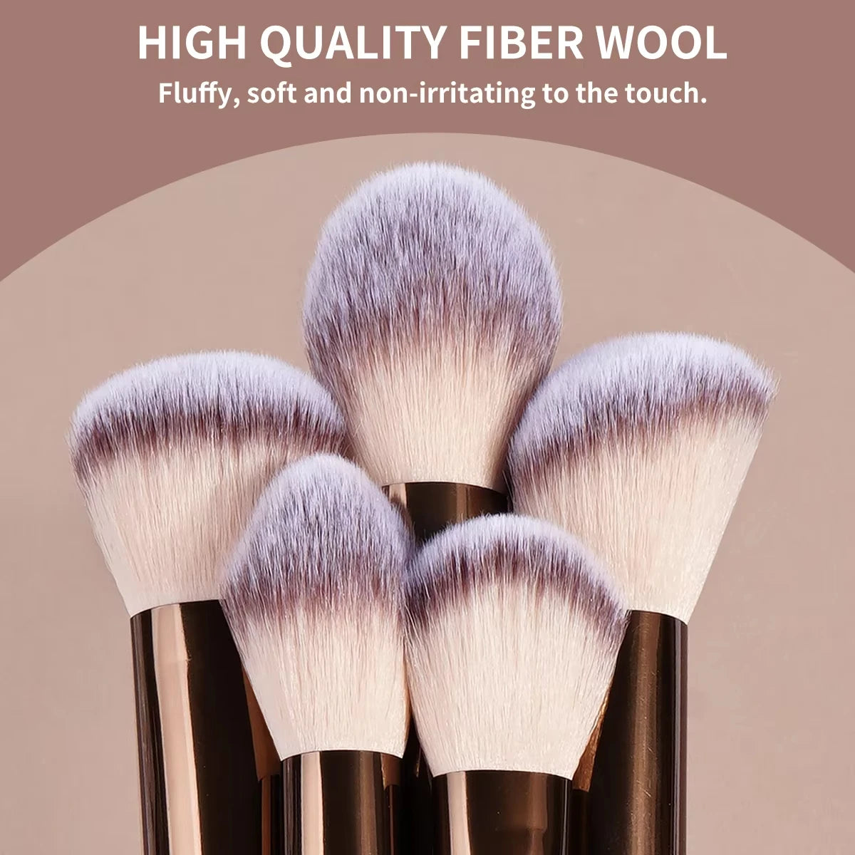 13-Piece Face & Eye Makeup Brush Set