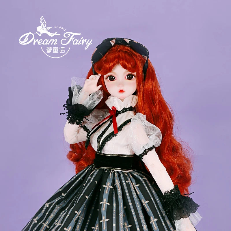 Special Price DBS 1/3 BJD Doll 62cm Height Mechanical Joint Body With Full Makeup Hair Eyes Clothes Toy Gift