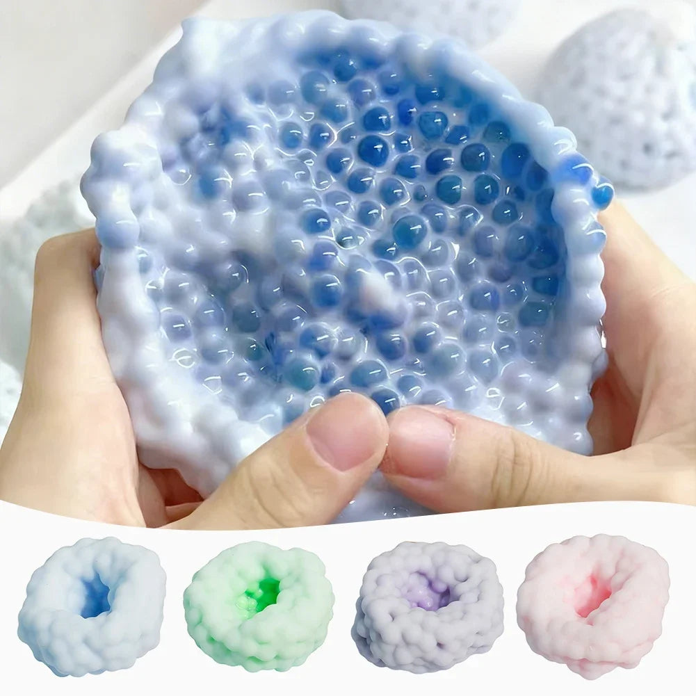 Squishy Stress Relief Ball Fidget Toy Antistress Decompression Sensory Toys for Adults Kids Soft Slow Rising Office Home Gift
