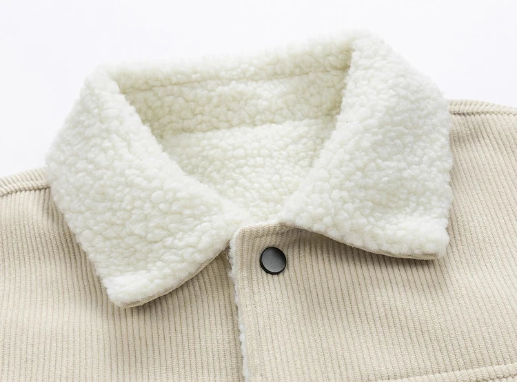 Men's Jackets and Coats Fashion Warm Corduroy Thick Coats 2026 Winter Fashion Men's Coats Down Jackets Men's Cotton Clothing