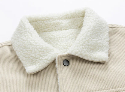 Men's Jackets and Coats Fashion Warm Corduroy Thick Coats 2026 Winter Fashion Men's Coats Down Jackets Men's Cotton Clothing