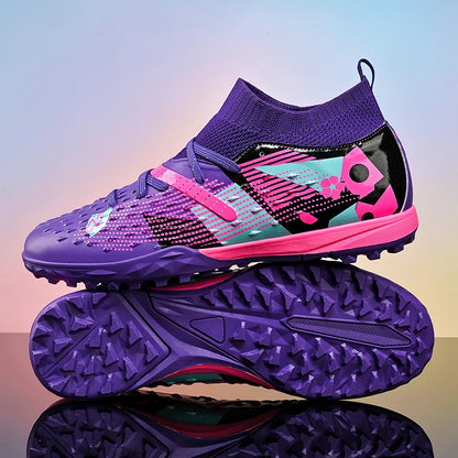 Men's High-Ankle FG/TF Soccer Cleats – Football Boots