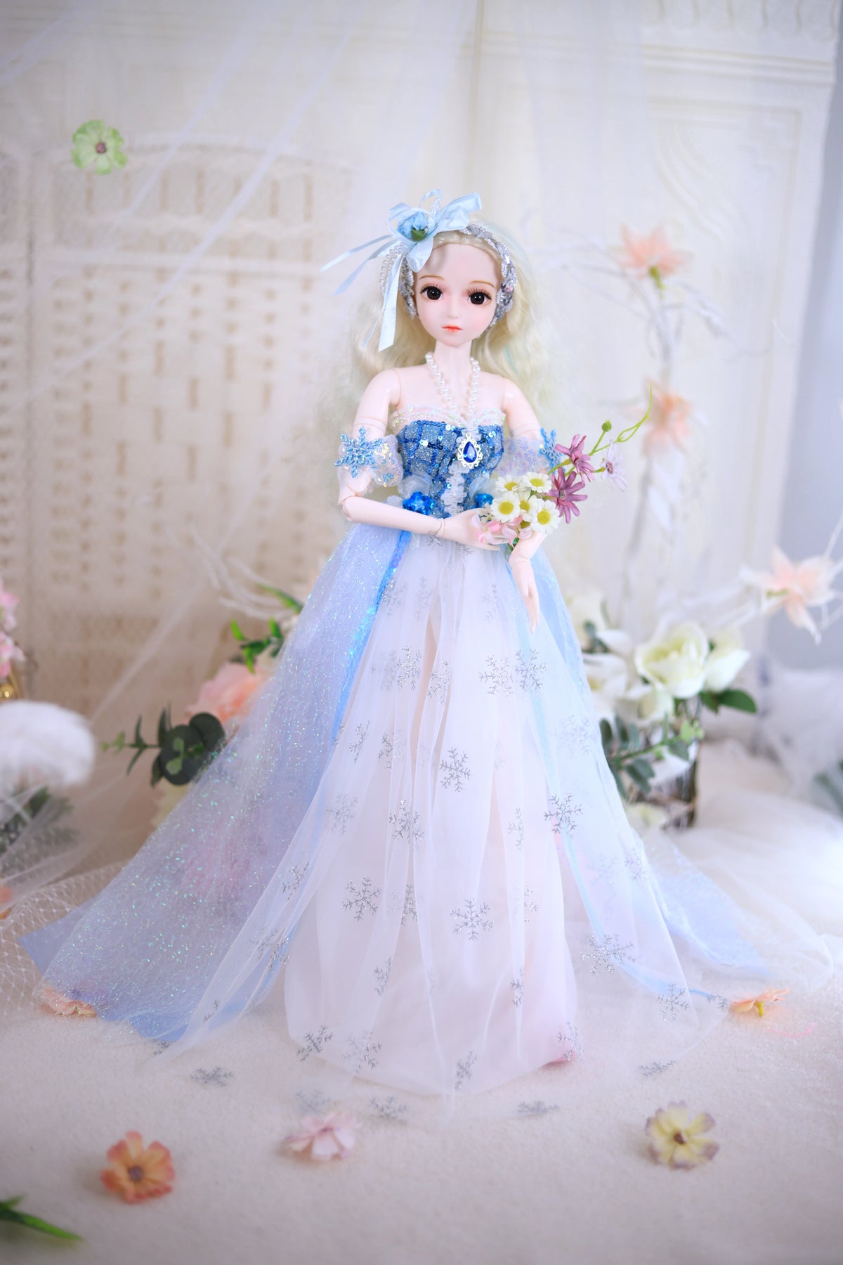 Special Price DBS 1/3 BJD Doll 62cm Height Mechanical Joint Body With Full Makeup Hair Eyes Clothes Toy Gift
