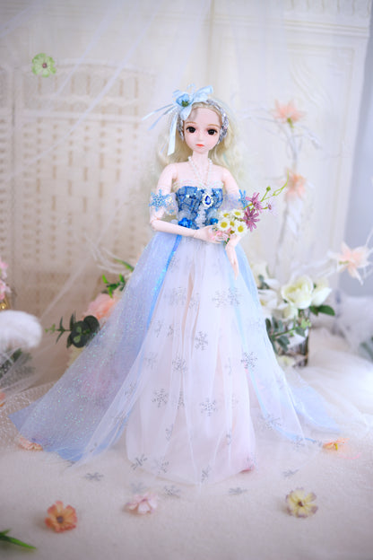 Special Price DBS 1/3 BJD Doll 62cm Height Mechanical Joint Body With Full Makeup Hair Eyes Clothes Toy Gift
