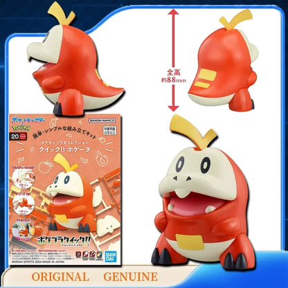 Bandai Original Genuine POKEMON MODEL KIT QUICK 1 21 22 23 Anime Action Figures Toys Kids Gift Assembly Model Collect Ornaments