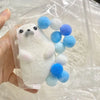 Kawaii Squishy Seal Squeeze Toys Super Soft Pinching Fingertip Toy Slow Rebound Antistress Gift Stress Relief Adult Sensory Toy