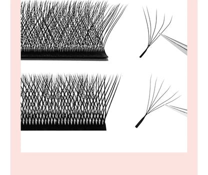 48-Row W-Shape Premade Lash Extensions