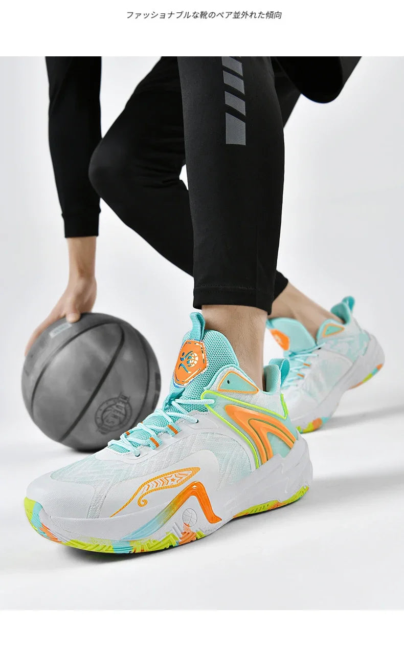 Men Basketball Shoes Women Unisex Unisex Outdoor Non-slip Trainer Light High Quality Athletic Sneakers Breathable Sports Shoes