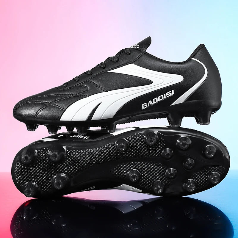 Men Soccer Shoes Breathable Sneakers Ultralight Professional Unisex Grass Cleats Match Football Boots Futsal Training Sport