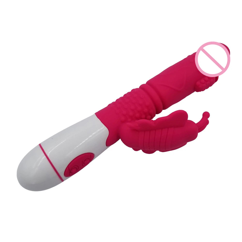 Rabbit Vibrator Vagina Clitoris Massager Female Masturbation Electric Motor Adult Product Dildo Sex Toys