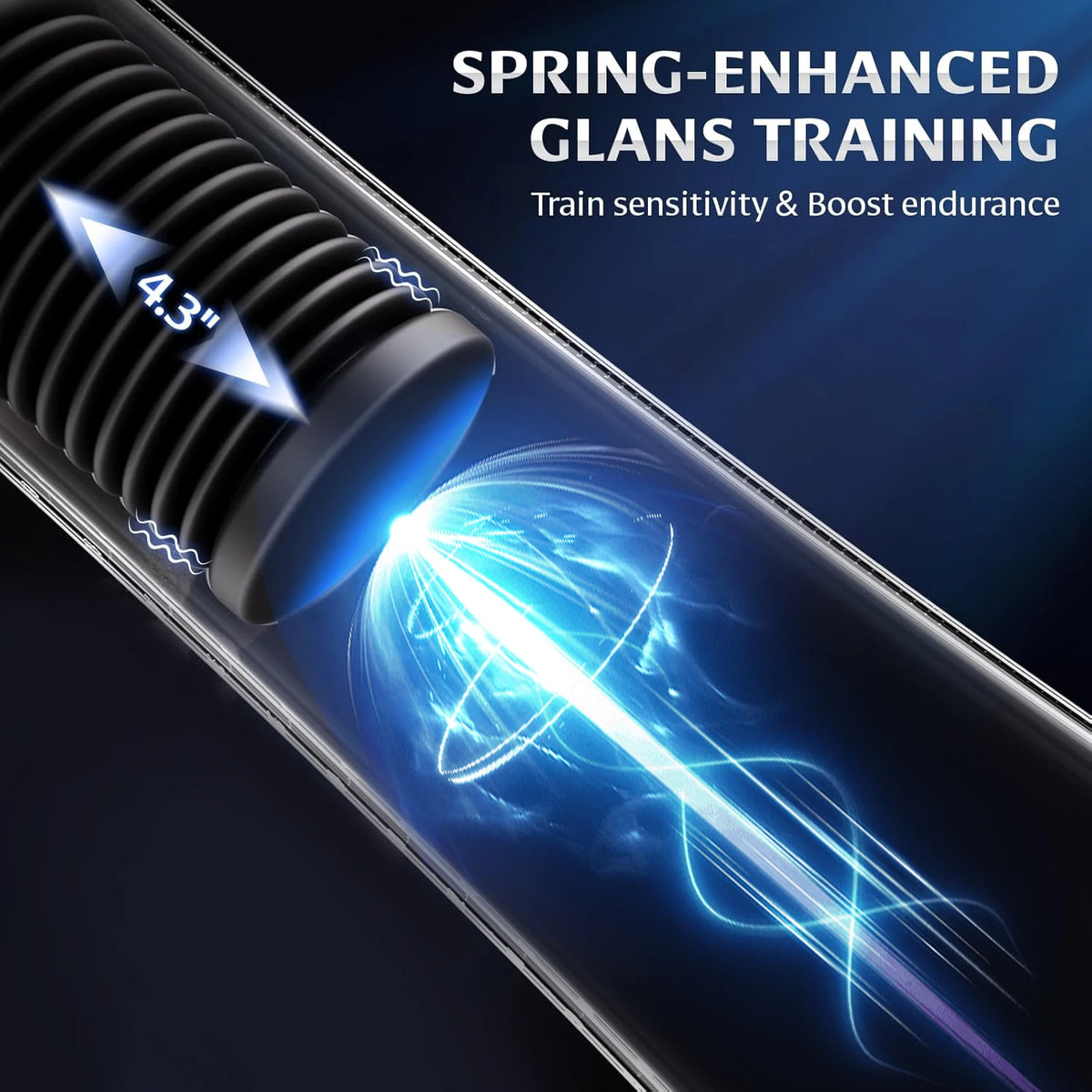 Vibrating Suction Stroker for Men