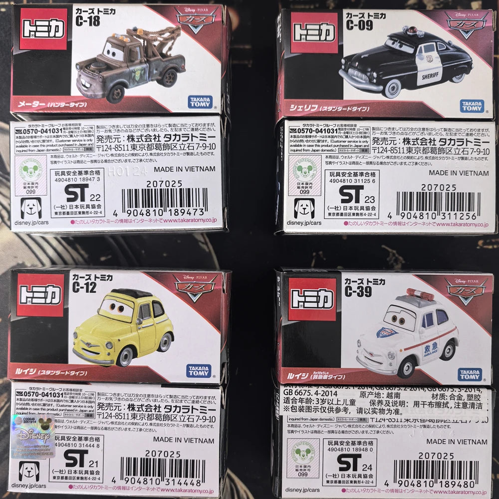 Cars Mcqueen Pixar Cars 3 Lightning Mcqueen Toys Mater Model Collection 1:55 Diecast Vehicles Alloy Car Toy For Children Gifts