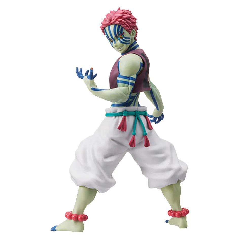 In Stock Bandai Original Genuine Banpresto Anime Yaiba Akaza Vibration Stars Plus 14cm Model Toy Figur