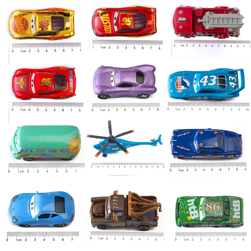 Cars Mcqueen Pixar Cars 3 Lightning Mcqueen Toys Mater Model Collection 1:55 Diecast Vehicles Alloy Car Toy For Children Gifts