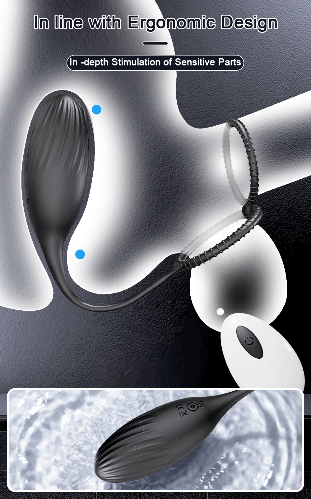 App-Controlled Prostate Massager Set