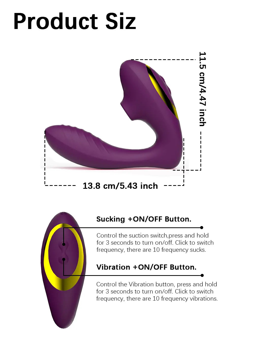 10-Mode Suction Stimulator for Women