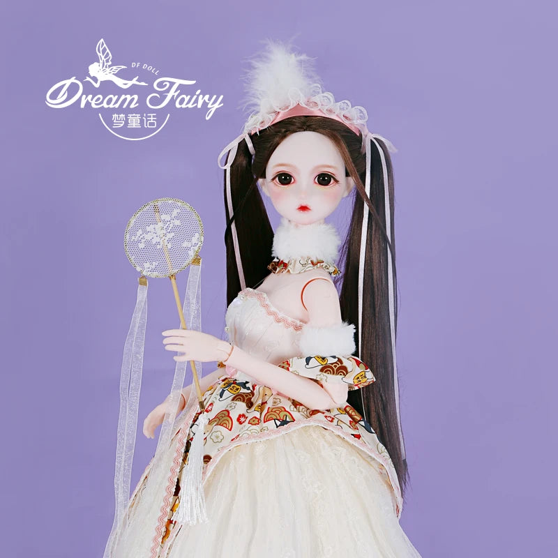 Special Price DBS 1/3 BJD Doll 62cm Height Mechanical Joint Body With Full Makeup Hair Eyes Clothes Toy Gift