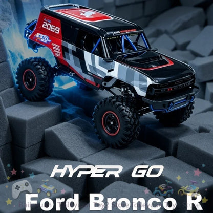 In Stock MJX H18P RC Remote Control Car Bronco 1：18 Scale Brushless 4WD Off Road Climbing Crawler ABS Hard Shell For Adult Hobby