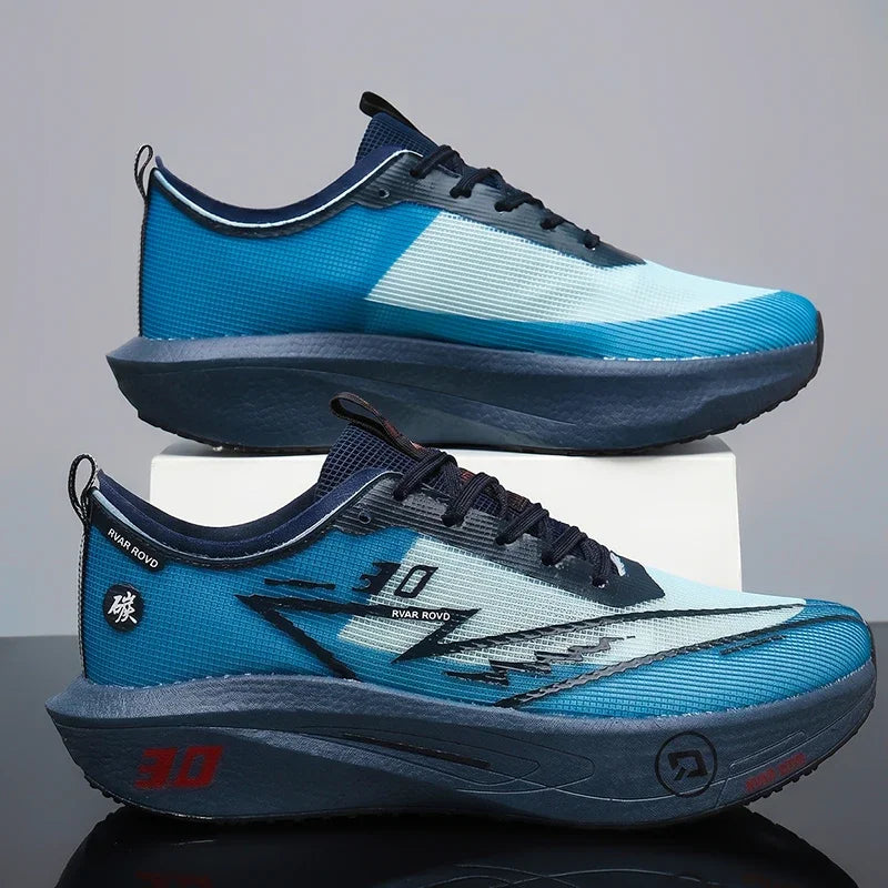 Men's Running Shoes Outdoor Luxury shoes Cushioning Race Breathable Couple Off-road Sneakers Non-Slip Mesh Trainer Shoes Fashion