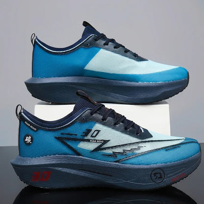Men's Running Shoes Outdoor Luxury shoes Cushioning Race Breathable Couple Off-road Sneakers Non-Slip Mesh Trainer Shoes Fashion