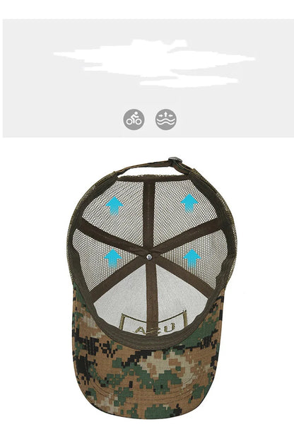 Black Mesh - Backed Baseball Cap with American Flag Patch - Stylish and Patriotic Accessory