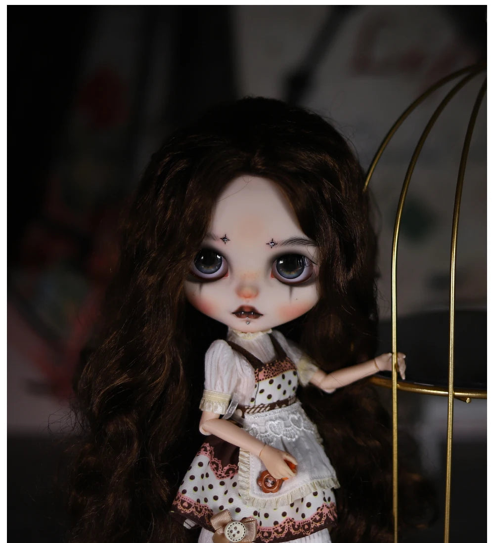 ICY DBS Blyth 1/6 doll hand-painted set double eyelids long eyelashes sleepy eyes doll set SD
