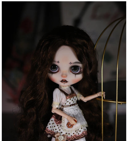 ICY DBS Blyth 1/6 doll hand-painted set double eyelids long eyelashes sleepy eyes doll set SD