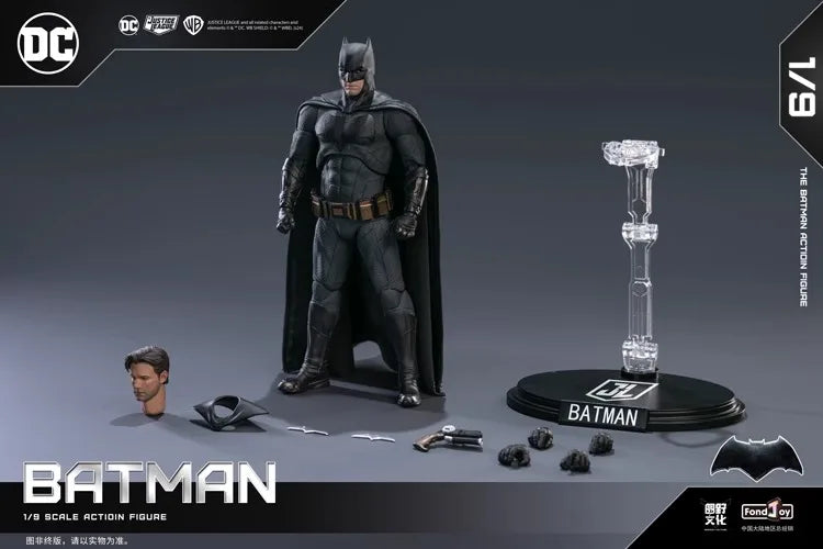 Fondjoy Justice League Ben Batman Figure Superman Batman Wonder Woman Aquaman Mera Anime Figures Collectble Models Toys Gift