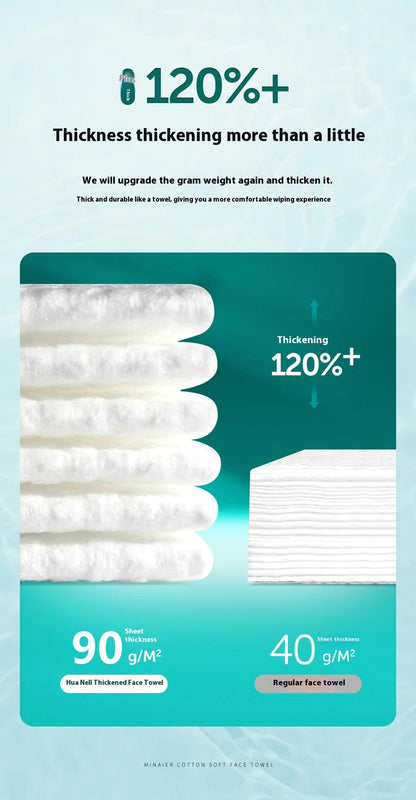Disposable Soft Facial Cleansing Towels