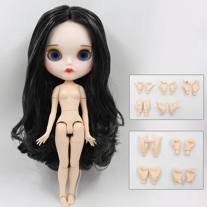 ICY DBS Blyth Doll icy 1/6 bjd 30cm toy white skin joint body naked doll or doll clothes shoes